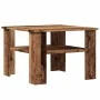 Mesa de centro madera contrachapada madera antigua 60x60x42 cm by , Coffee table - Ref: Foro24-855794, Price: 51,99 €, Discou...