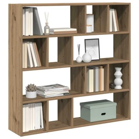 Estantería/divisor de espacios roble artisan 105x24x102 cm by , Room dividers - Ref: Foro24-855831, Price: 90,46 €, Discount: %
