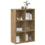 Estantería/Aparador contrachapada roble artesanal 66x30x98 cm de , Librerías y estanterías - Ref: Foro24-855827, Precio: 75,5...