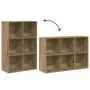 Estantería/Aparador contrachapada roble artesanal 66x30x98 cm de , Librerías y estanterías - Ref: Foro24-855827, Precio: 75,5...