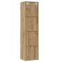 Mueble TV/Librería madera vieja 36x30x143cm madera ingeniería von , Regale und Regale - Ref: Foro24-855812, Preis: 72,33 €, R...