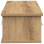 Armario pared madera de ingeniería roble artesano 60x26x18,5 cm by , Shelves and shelves - Ref: Foro24-855859, Price: 48,27 €...