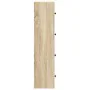 Estantería de madera de ingeniería gris hormigón 40x24x102 cm de , Librerías y estanterías - Ref: Foro24-860376, Precio: 68,2...