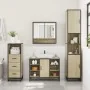 Set de muebles de baño 3 pzas madera contrachapada roble Sonoma by , Bathroom furniture - Ref: Foro24-3301121, Price: 287,21 ...
