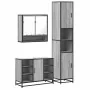Set de muebles de baño 3 pzas madera contrachapada gris sonoma von , Badezimmermöbel - Ref: Foro24-3301123, Preis: 295,78 €, ...