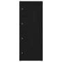 Estantería de madera de ingeniería roble negro 40x24x102 cm de , Librerías y estanterías - Ref: Foro24-860374, Precio: 69,65 ...