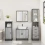 Set de muebles de baño 3 pzas madera contrachapada gris sonoma von , Badezimmermöbel - Ref: Foro24-3301128, Preis: 248,82 €, ...