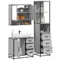 Set de muebles de baño 3 pzas madera contrachapada gris sonoma by , Bathroom furniture - Ref: Foro24-3301168, Price: 282,92 €...