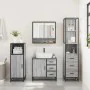 Set de muebles de baño 3 pzas madera contrachapada gris sonoma by , Bathroom furniture - Ref: Foro24-3301168, Price: 282,92 €...