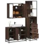 Set de muebles baño 3 pzas madera contrachapada roble marrón von , Badezimmermöbel - Ref: Foro24-3301154, Preis: 246,91 €, Ra...