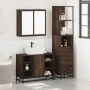 Set de muebles baño 3 pzas madera contrachapada roble marrón von , Badezimmermöbel - Ref: Foro24-3301154, Preis: 246,91 €, Ra...