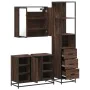 Set de muebles baño 3 pzas madera contrachapada roble marrón von , Badezimmermöbel - Ref: Foro24-3301154, Preis: 246,91 €, Ra...
