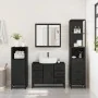 Juego de muebles de baño 3 pzas madera contrachapada negro de , Muebles de baño - Ref: Foro24-3301140, Precio: 305,96 €, Desc...