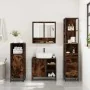 Set de muebles baño 3 pzas madera contrachapada roble ahumado by , Bathroom furniture - Ref: Foro24-3301177, Price: 226,97 €,...