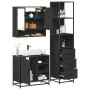 Juego de muebles de baño 3 pzas madera contrachapada negro by , Bathroom furniture - Ref: Foro24-3301175, Price: 262,44 €, Di...