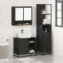 Juego de muebles de baño 3 pzas madera contrachapada negro by , Bathroom furniture - Ref: Foro24-3301175, Price: 262,44 €, Di...