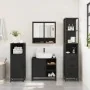 Juego de muebles de baño 3 pzas madera contrachapada negro by , Bathroom furniture - Ref: Foro24-3301175, Price: 262,44 €, Di...