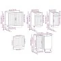 Mueble de cocina Kalmar blanco 11 piezas madera contrachapada de , Armarios de cocina - Ref: Foro24-3314941, Precio: 681,51 €...