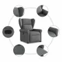 Sillón reclinable de tela gris oscuro by , Armchairs - Ref: Foro24-4015657, Price: 206,63 €, Discount: %