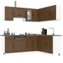 Mueble cocina Kalmar roble marrón 11 pzas madera contrachapada de , Armarios de cocina - Ref: Foro24-3314948, Precio: 669,14 ...
