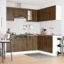 Mueble cocina Kalmar roble marrón 11 pzas madera contrachapada de , Armarios de cocina - Ref: Foro24-3314948, Precio: 669,14 ...