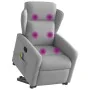 Sillón de masaje reclinable de pie de tela gris nube von , Sessel - Ref: Foro24-3303153, Preis: 290,17 €, Rabatt: %