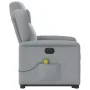 Sillón de masaje eléctrico reclinable elevable tela gris claro by , Armchairs - Ref: Foro24-3303164, Price: 339,09 €, Discoun...