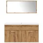 Juego de muebles baño 3 piezas madera ingeniería roble artisan by , Bathroom furniture - Ref: Foro24-3328588, Price: 252,82 €...