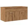 Juego de muebles baño 3 piezas madera ingeniería roble artisan by , Bathroom furniture - Ref: Foro24-3328588, Price: 252,82 €...