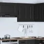 Armario de pared para cocina Kalmar madera de ingeniería negra by , Kitchen cabinets - Ref: Foro24-853548, Price: 49,55 €, Di...