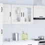 Armario pared cocina puerta de cristal Kalmar blanca by , Kitchen cabinets - Ref: Foro24-853607, Price: 84,12 €, Discount: %