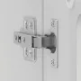 Armario pared cocina puerta de cristal Kalmar blanca by , Kitchen cabinets - Ref: Foro24-853607, Price: 84,12 €, Discount: %