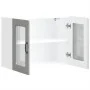 Armario pared cocina puerta de cristal Kalmar sonoma gris de , Armarios de cocina - Ref: Foro24-853613, Precio: 97,60 €, Desc...