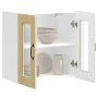 Armario pared cocina puerta de cristal Kalmar roble sonoma by , Kitchen cabinets - Ref: Foro24-853670, Price: 68,61 €, Discou...