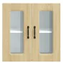 Armario pared cocina puerta de cristal Kalmar roble sonoma by , Kitchen cabinets - Ref: Foro24-853670, Price: 68,61 €, Discou...