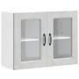 Armario pared cocina puerta de cristal Kalmar gris hormigón by , Kitchen cabinets - Ref: Foro24-853611, Price: 90,58 €, Disco...