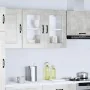 Armario pared cocina puerta de cristal Kalmar gris hormigón by , Kitchen cabinets - Ref: Foro24-853611, Price: 90,58 €, Disco...
