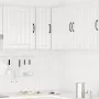 Armario de cocina de esquina pared Lucca blanca de alto brillo by , Kitchen cabinets - Ref: Foro24-853859, Price: 94,62 €, Di...