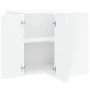 Armario de cocina de esquina pared Lucca blanca de alto brillo by , Kitchen cabinets - Ref: Foro24-853859, Price: 94,62 €, Di...