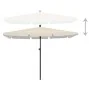Garden umbrella with sand-colored pole 210x140 cm by vidaXL, Umbrellas - Ref: Foro24-315543, Price: 52,36 €, Discount: %