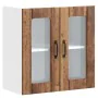 Armario pared cocina puerta de cristal Lucca madera vieja von , Küchenschränke - Ref: Foro24-853915, Preis: 67,81 €, Rabatt: %