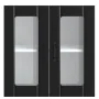 Armario pared cocina puerta de cristal Lucca negra von , Küchenschränke - Ref: Foro24-853908, Preis: 67,65 €, Rabatt: %