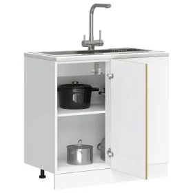 Mueble bajo de cocina Kalmar roble artesanal madera ingeniería von , Küchenschränke - Ref: Foro24-854327, Preis: 99,81 €, Rab...