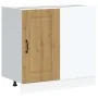 Mueble bajo de cocina Kalmar roble artesanal madera ingeniería von , Küchenschränke - Ref: Foro24-854327, Preis: 99,81 €, Rab...