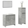 Set muebles de baño 2 piezas madera contrachapada gris hormigón von , Badezimmermöbel - Ref: Foro24-3324852, Preis: 101,29 €,...