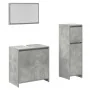 Set muebles de baño 2 piezas madera contrachapada gris hormigón von , Badezimmermöbel - Ref: Foro24-3324852, Preis: 101,29 €,...