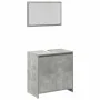 Set muebles de baño 2 piezas madera contrachapada gris hormigón von , Badezimmermöbel - Ref: Foro24-3324852, Preis: 101,29 €,...