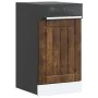 Panel lavavajillas Lucca madera contrachapada roble ahumado by , Kitchen cabinets - Ref: Foro24-853892, Price: 27,83 €, Disco...