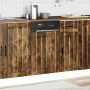 Panel lavavajillas Lucca madera contrachapada roble ahumado by , Kitchen cabinets - Ref: Foro24-853892, Price: 27,83 €, Disco...