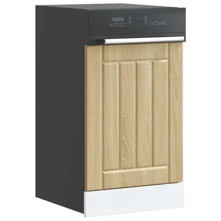 Panel para lavavajillas Lucca madera contrachapada roble sonoma by , Kitchen cabinets - Ref: Foro24-853890, Price: 26,04 €, D...
